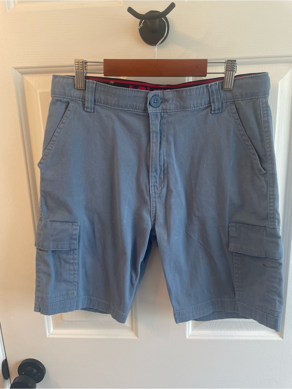 Levi's Men's Cargo Shorts in Slate Blue